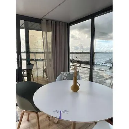 Hausboot Fjord Schleiliebe Mit Biosauna Und Dachterrasse In Schleswig